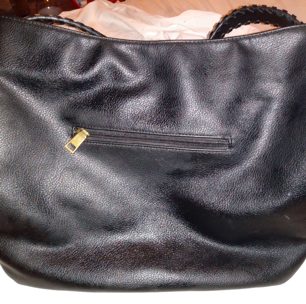 Large leather purse